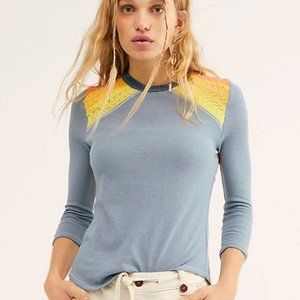 Free People 'In Rainbows' top